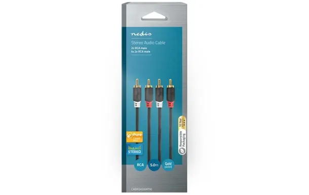 NEDIS Connectique Audio Co CABW24200AT50